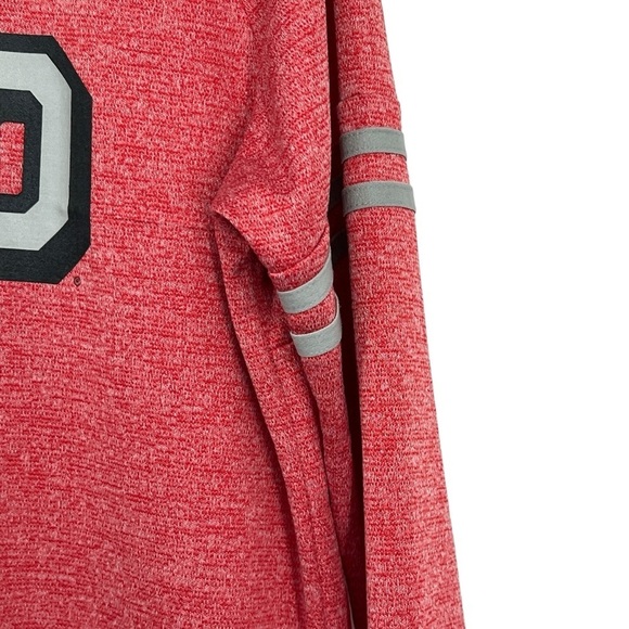 Nike Ohio State University Buckeyes Cowl Neck Long Sleeve Pullover Size Large - Picture 4 of 8